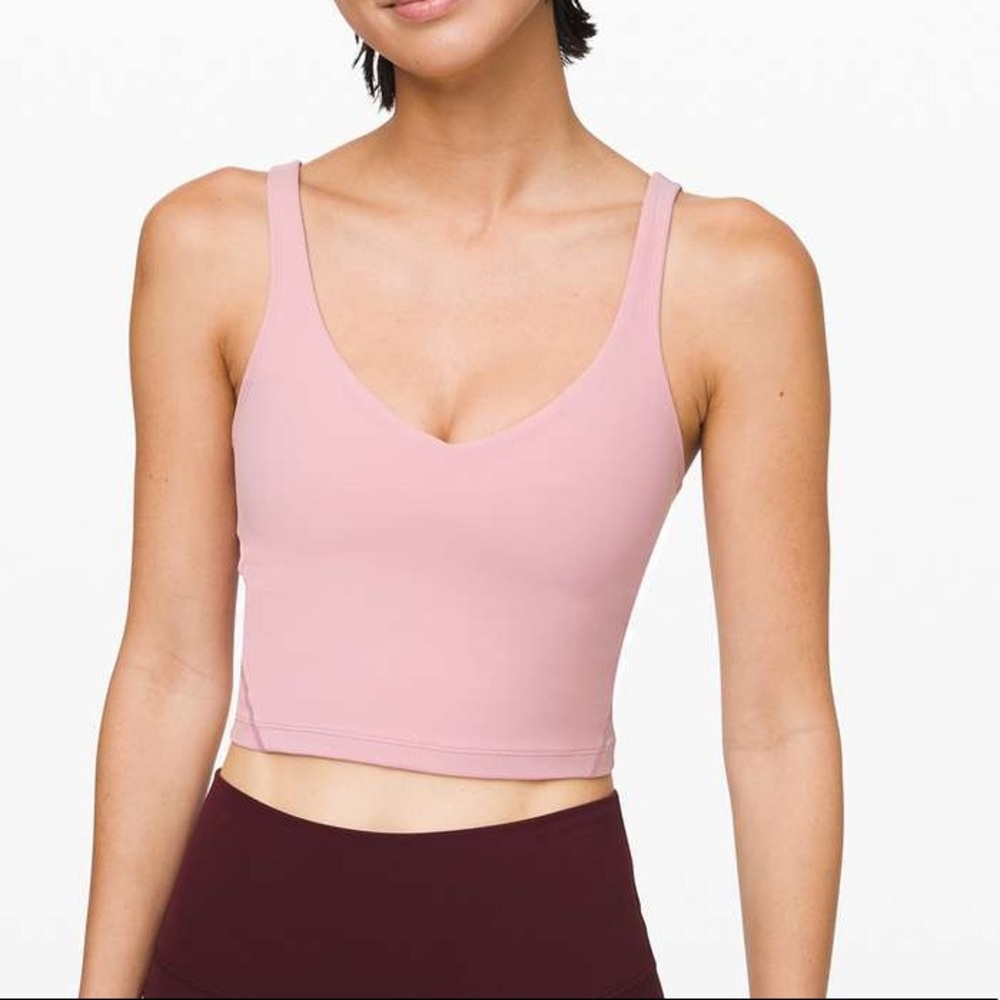 pink lululemon align top